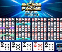 Aces And Faces Mega Poker